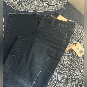NYDJ Women’s Straight  Leg Jeans in Dark Blue   GRANT  NEW Never Been Worn